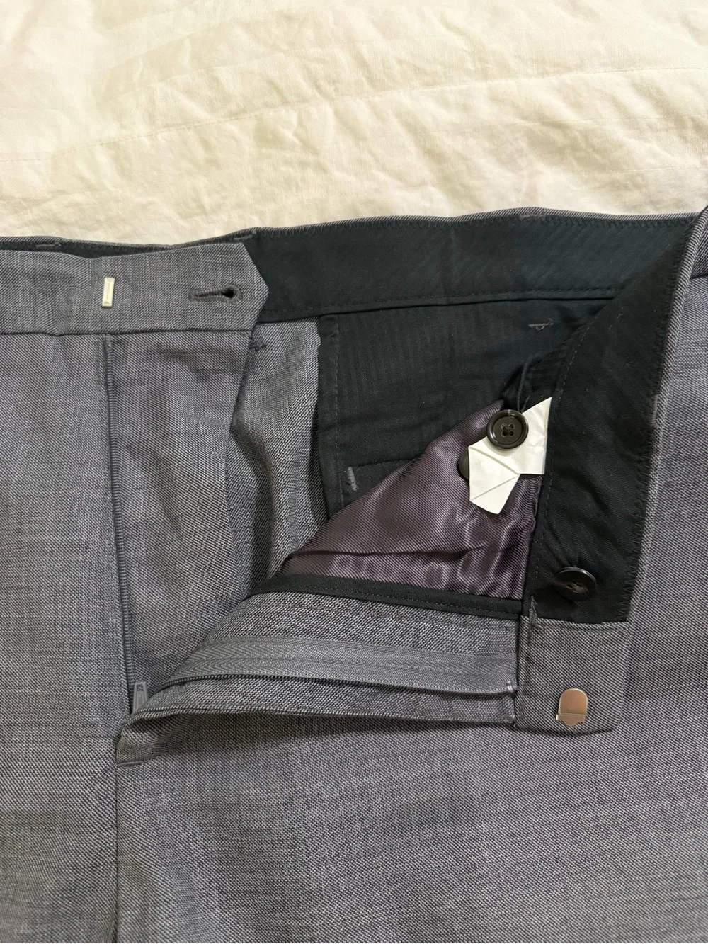 JCrew Bowery dress pant in wool blend, size 40/32